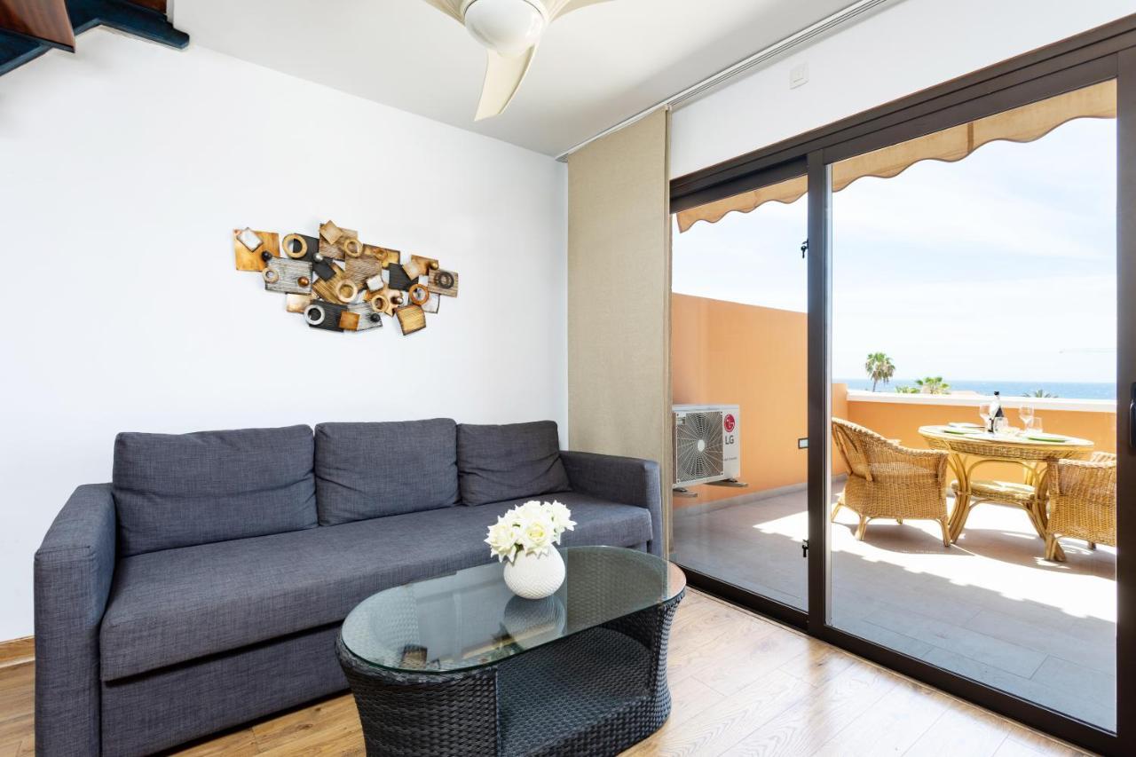 Exclusive Penthouse Playa Las Vistas 4 Close To The Sea And Beach, Aircondition For A Fee, Wifi, Terrace, Heated Pool Playa de las Americas (Tenerife) Exterior foto