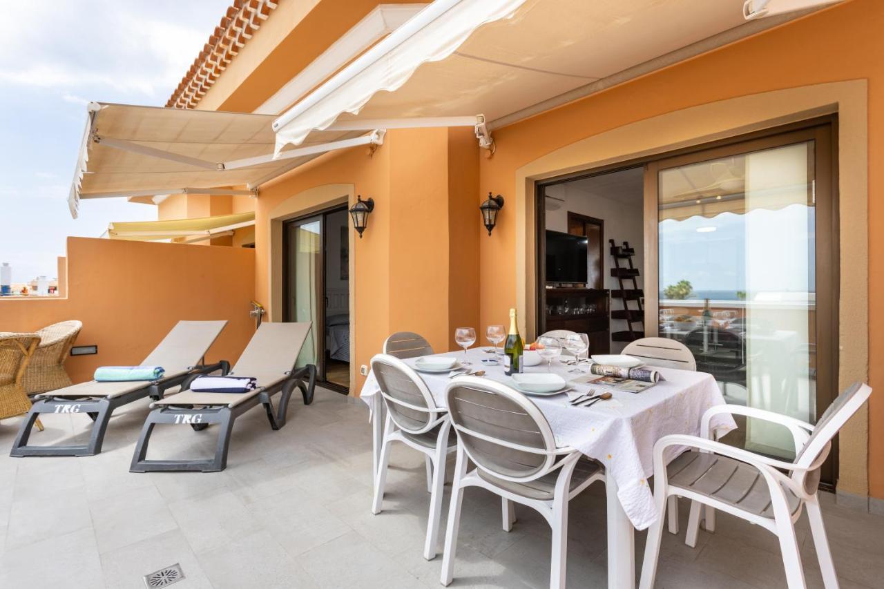 Exclusive Penthouse Playa Las Vistas 4 Close To The Sea And Beach, Aircondition For A Fee, Wifi, Terrace, Heated Pool Playa de las Americas (Tenerife) Exterior foto